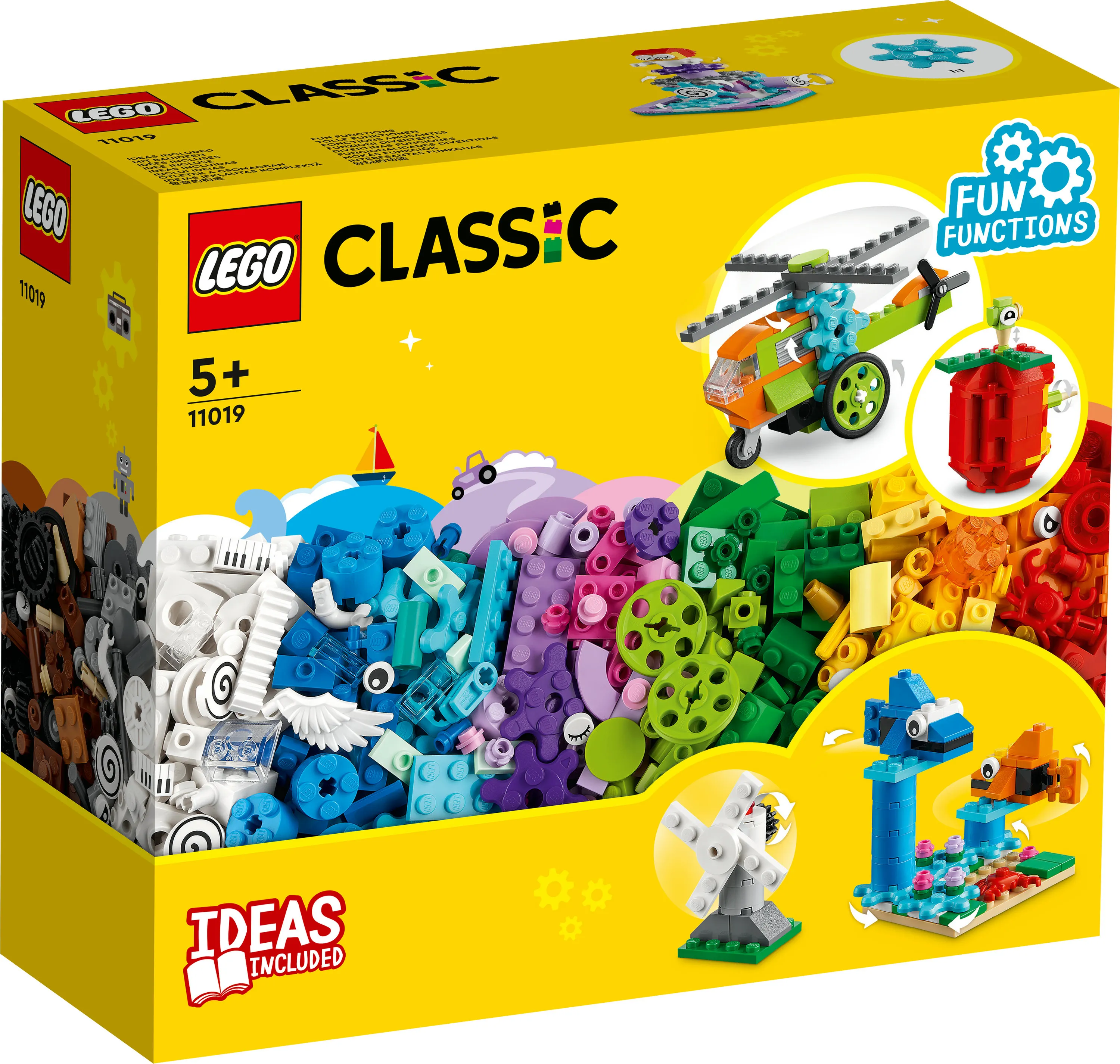 Lego Classic - Klossar och funktioner 11019