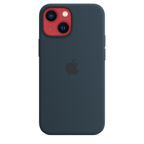 Apple iPhone 13 mini, MagSafe - silikonskal, Abyss Blue
