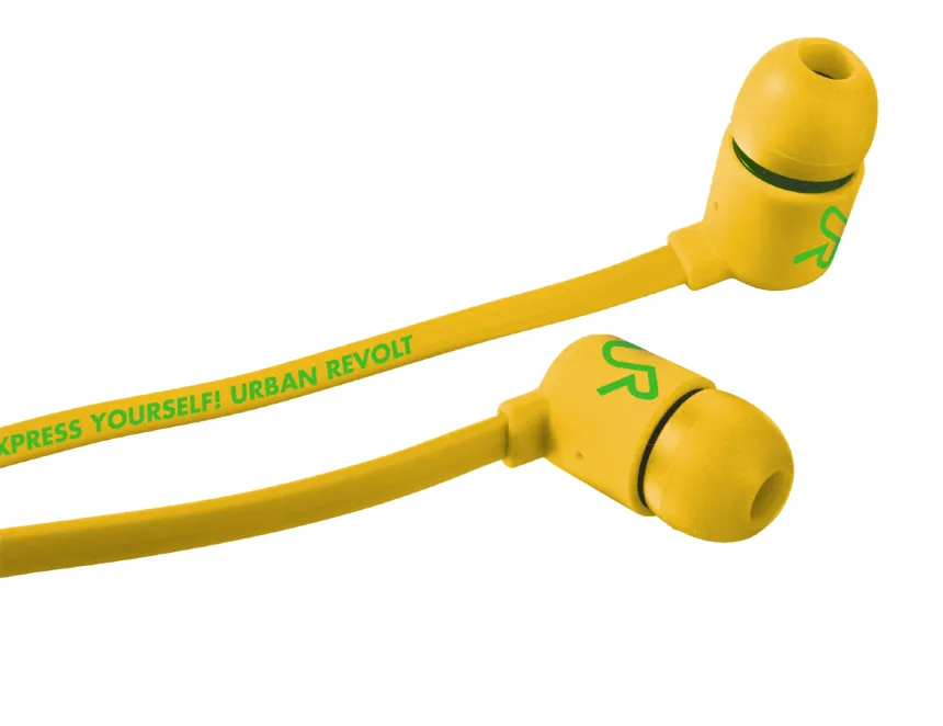 TRUST UR DUGA INEAR HEADPH YEL - EARPHONES YELLOW