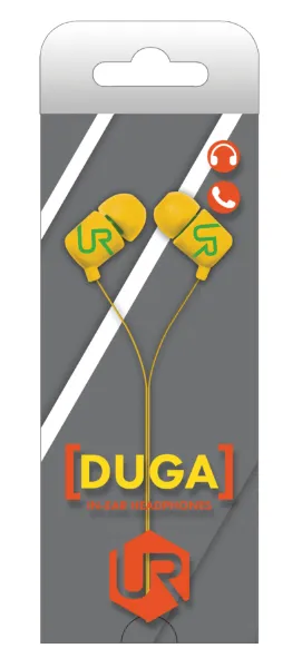 TRUST UR DUGA INEAR HEADPH YEL - EARPHONES YELLOW