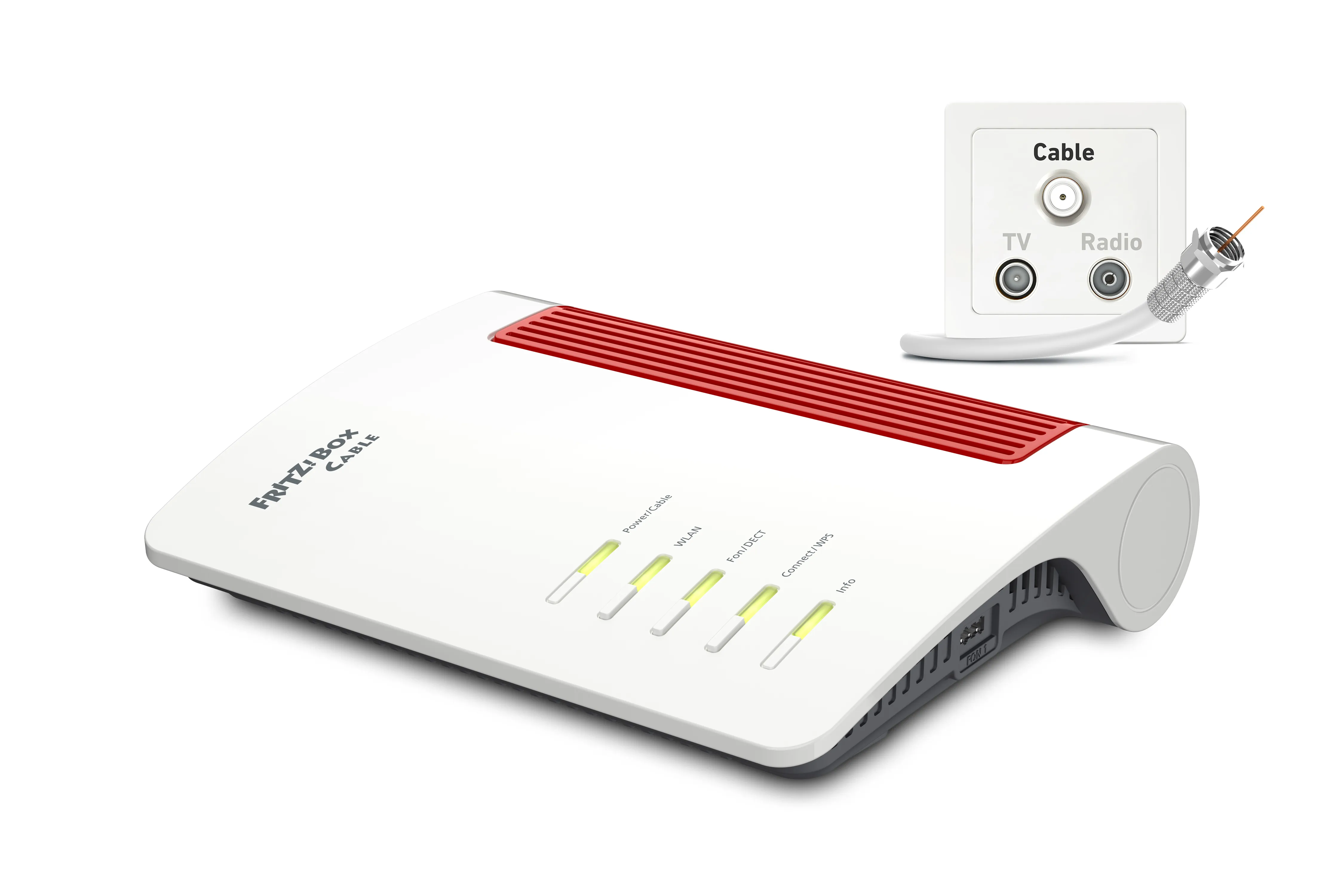AVM FRITZ!Box 6670 Cable, Dual Band WiFi 7 -kaapelimodeemi