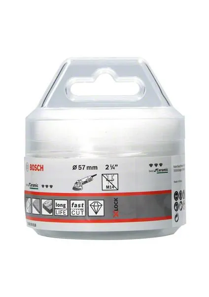 Bosch X-LOCK Dry Sp.Dia dry drilling. 57mm - 2608599018