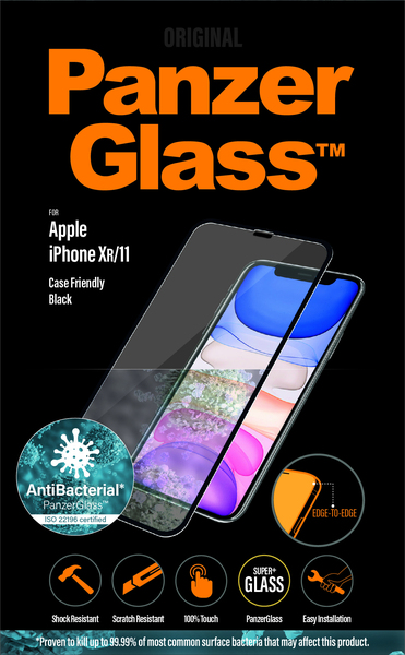 PanzerGlass Case Friendly, iPhone XR -panssarilasi