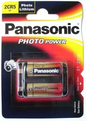 Panasonic Cylindrical Lithium 2CR5-paristo 1kpl
