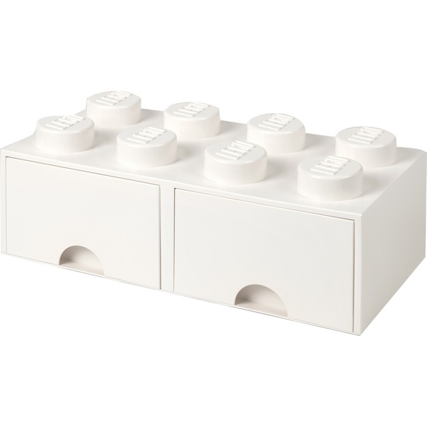 Room Copenhagen LEGO Brick Drawer 8 white - RC40061735