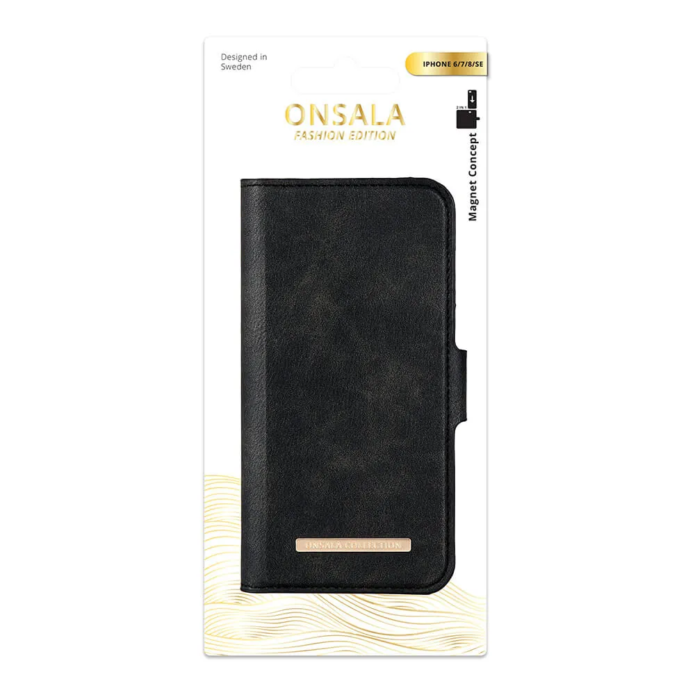 GEAR Onsala Collection, iPhone 6/7/8 -suojakotelo, Midnight Black