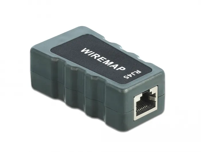 Delock LCD Cable Tester RJ45 / PoE / DC