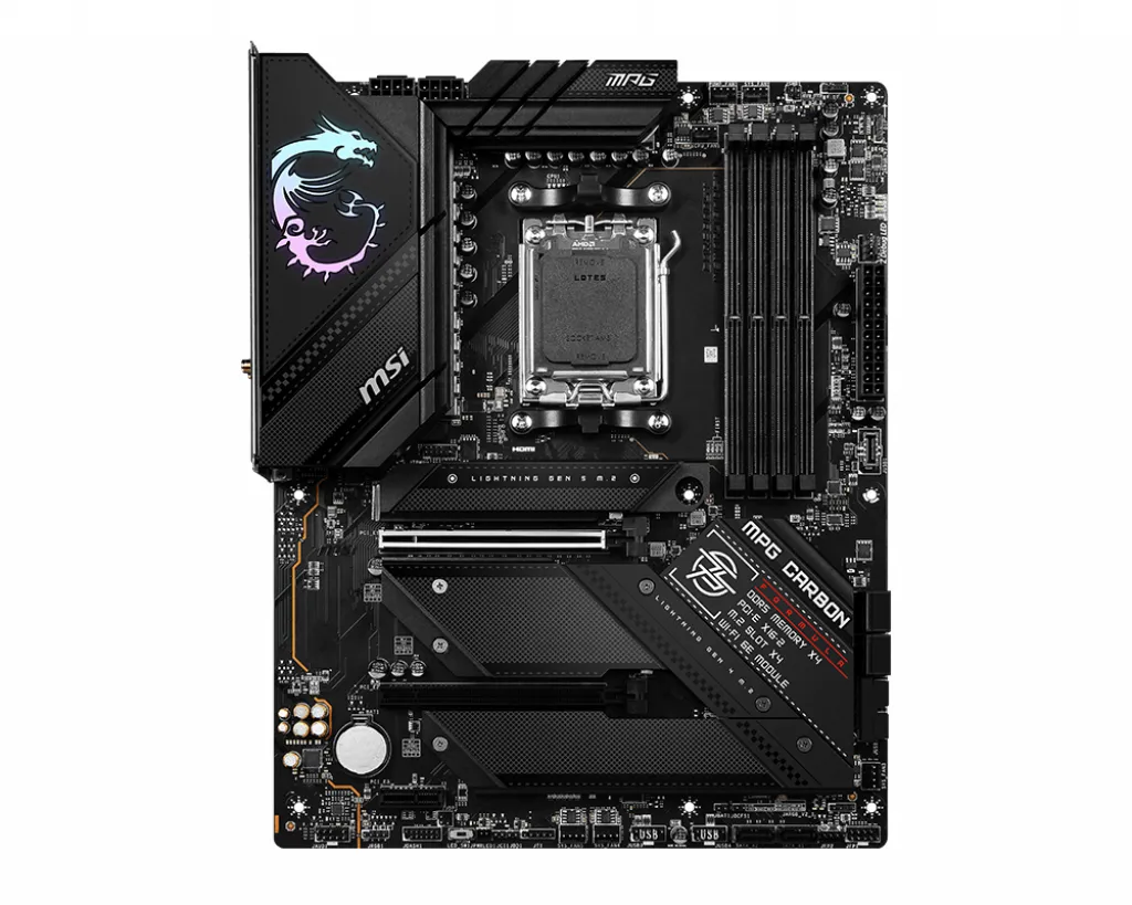 MSI MPG B650 CARBON Wi-Fi ATX - moderkort