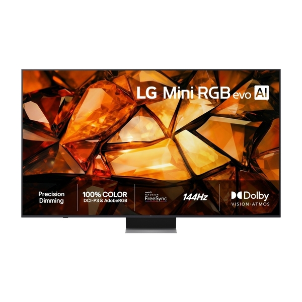 LG 86MRGB87B3B 86" 4K Mini RGB evo webOS TV, 144Hz, Dolby Vision