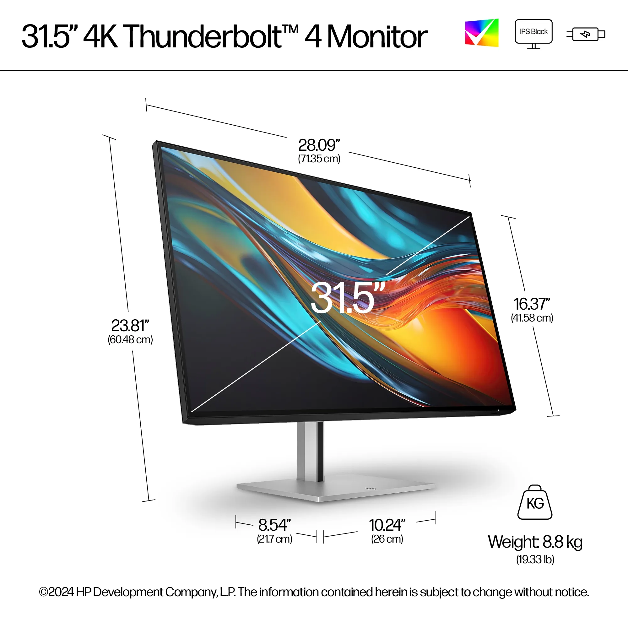 HP S7 Pro 732pk 4K TB4 MNTR