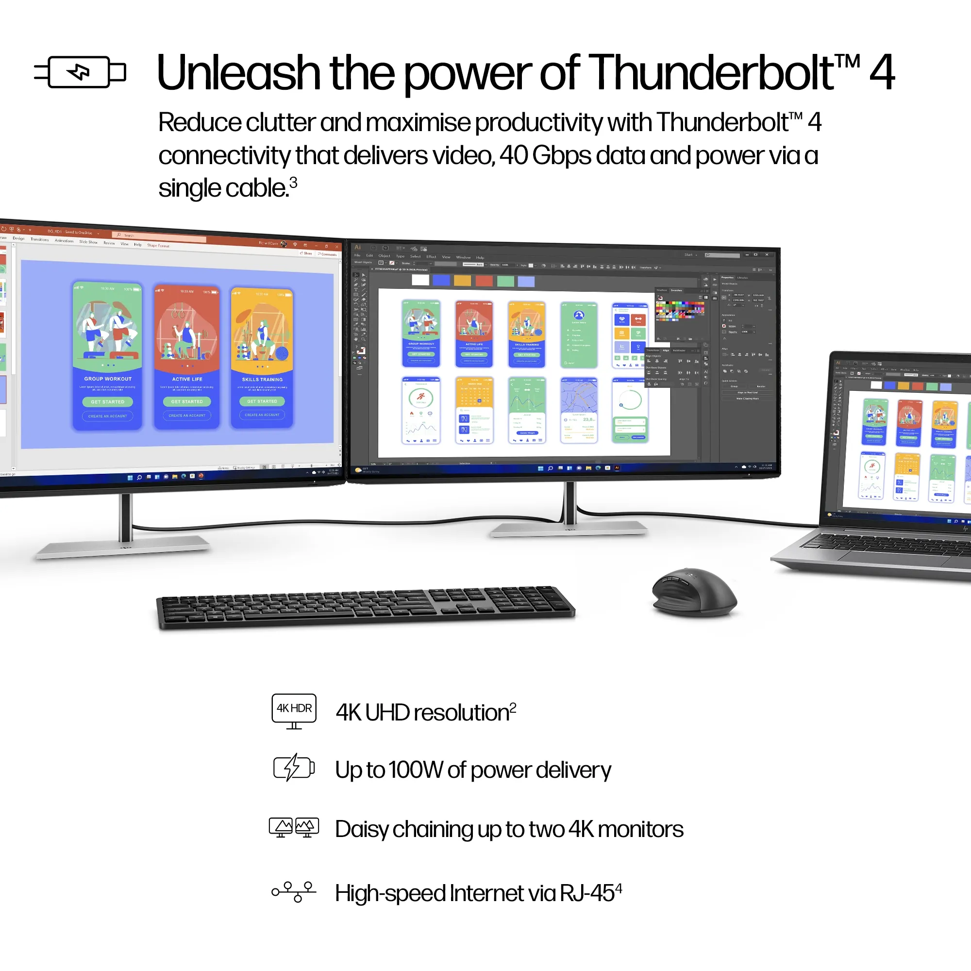 HP S7 Pro 732pk 4K TB4 MNTR