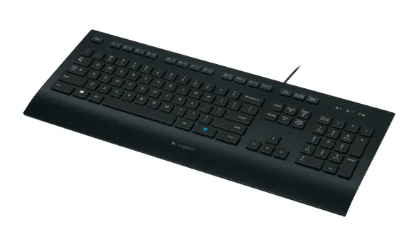 (L&ouml;yt&ouml;nurkka) Logitech K280e -n&auml;pp&auml;imist&ouml;, musta