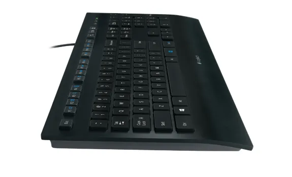 (L&ouml;yt&ouml;nurkka) Logitech K280e -n&auml;pp&auml;imist&ouml;, musta