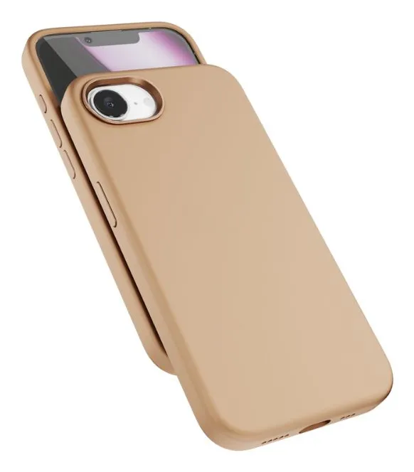 Epico Mag+ Silicone Case Pro iPhone 16e - desert titanium