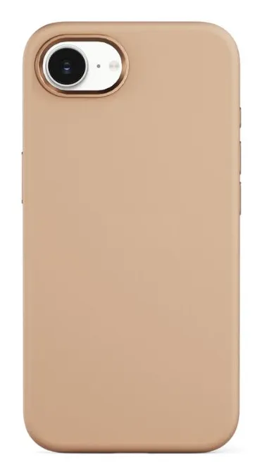Epico Mag+ Silicone Case Pro iPhone 16e - desert titanium