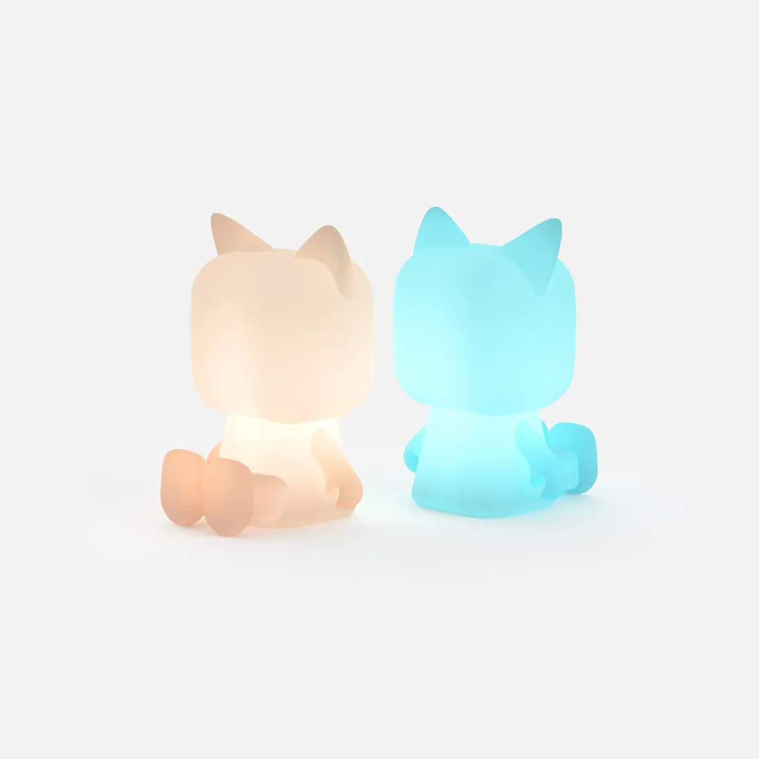 MOB Cute Animal Light Cat Multicolor - night light