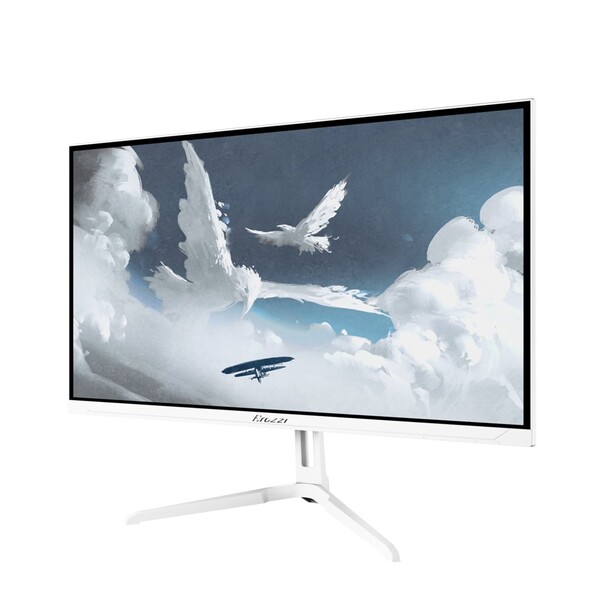Arozzi 24&quot; Nova. FHD, 200Hz, 1ms, IPS - spelsk&auml;rm, Vit