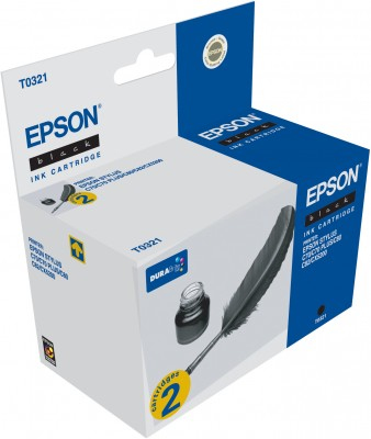 T0321 Black Ink Cartridge