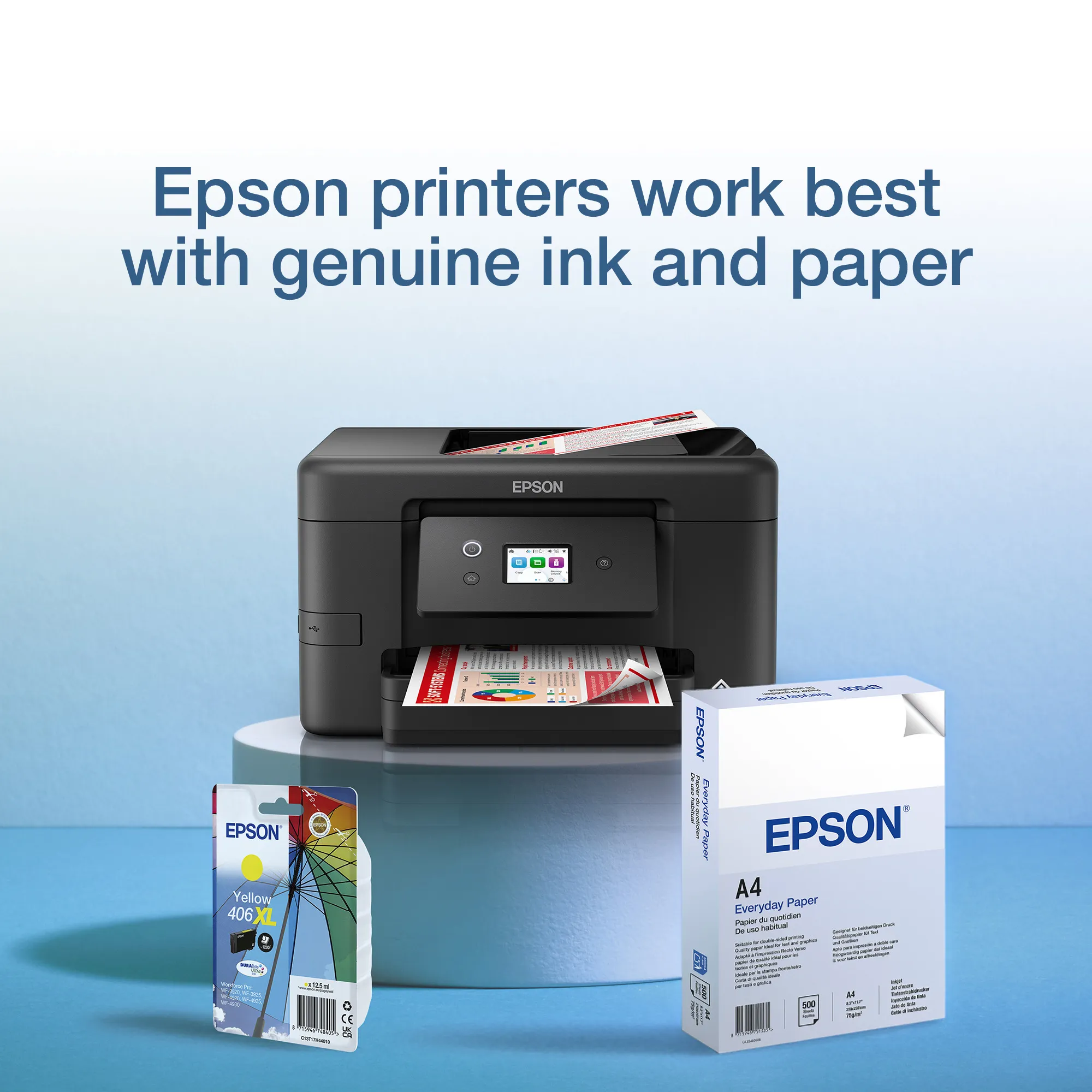 Epson 406XL Ink cartridge, 12.5 ml, Yellow