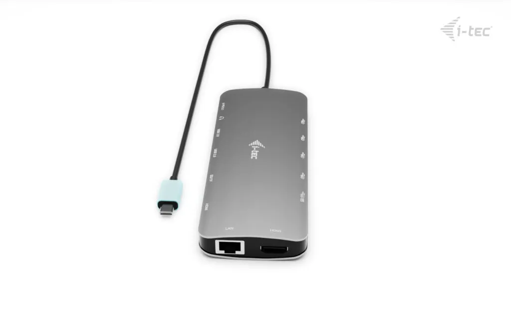 I-TEC USB-C Metal Nano 3x Display Dock, 2x HDMI 1x USB-C vid