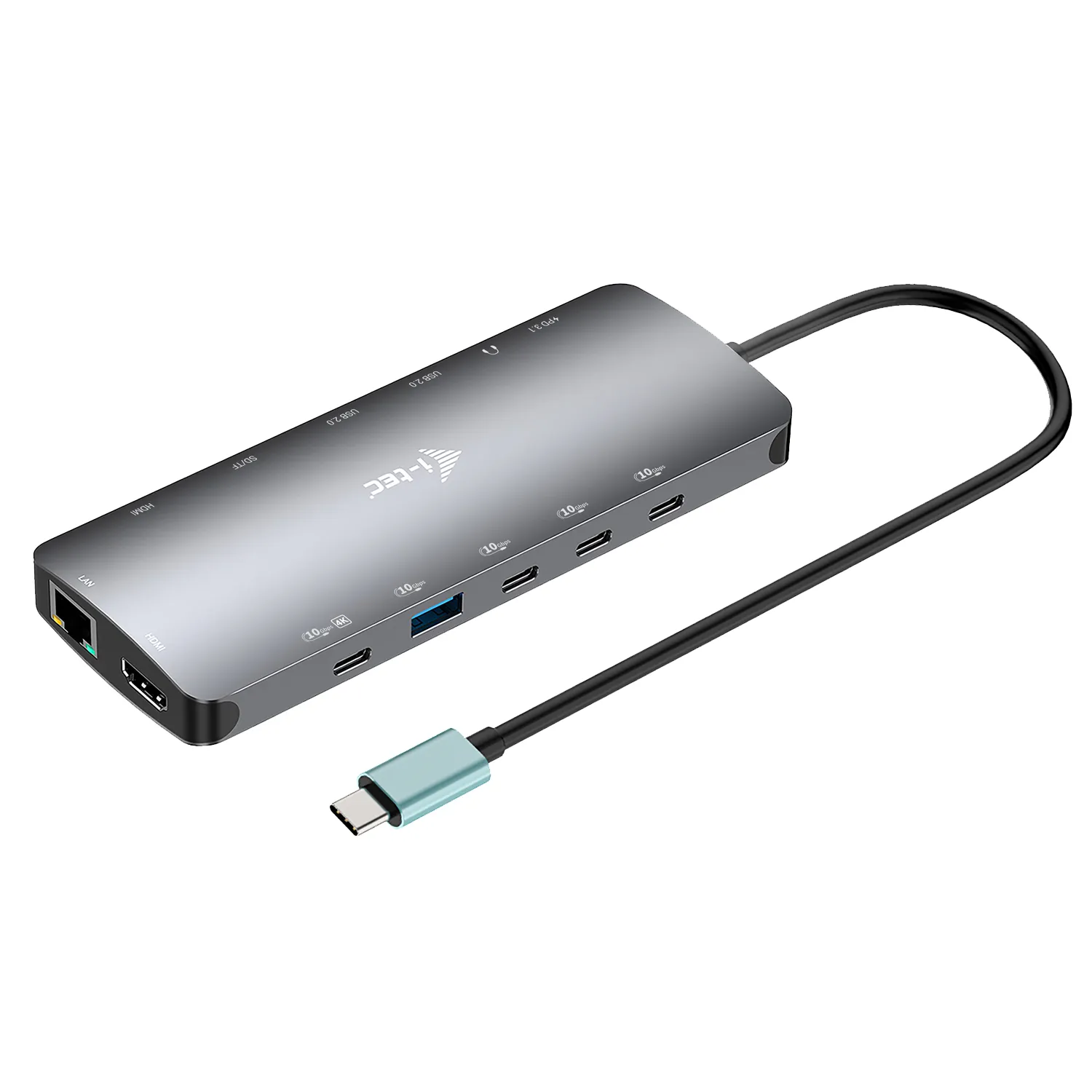 I-TEC USB-C Metal Nano 3x Display Dock, 2x HDMI 1x USB-C vid