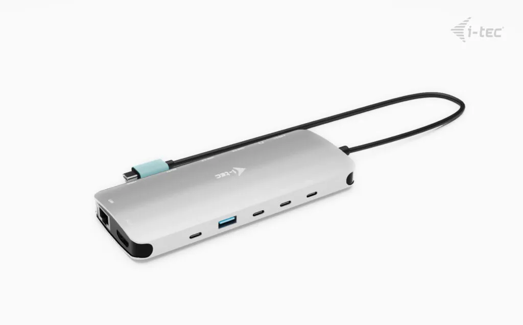 I-TEC USB-C Metal Nano 3x Display Dock, 2x HDMI 1x USB-C vid