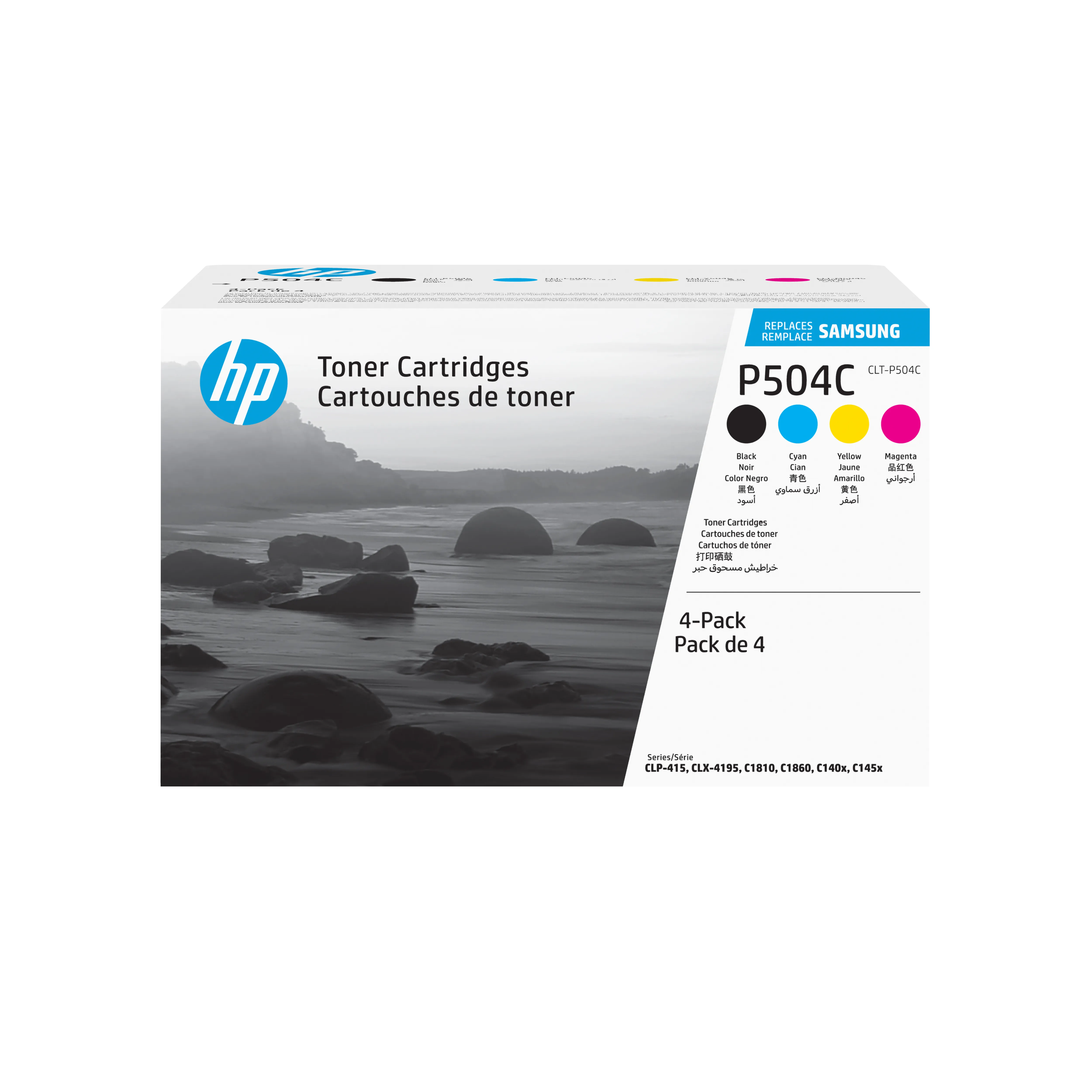 CLP-415 Rainbow toner kit CMYK