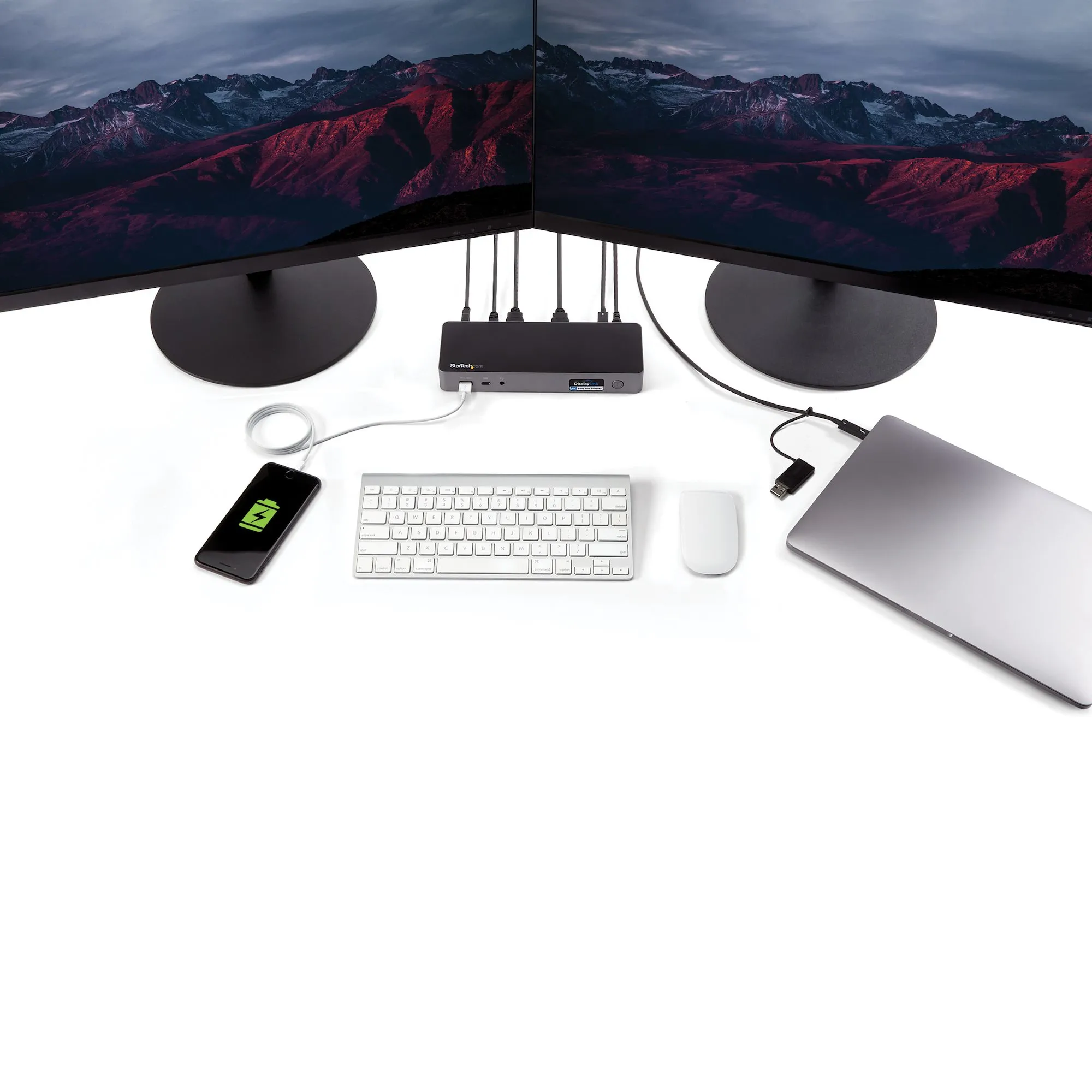 Dock USB-C USB 3.0 - Dual 4K - 60W PD