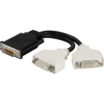 DMS-59 - 2xDVI-I Dual Link adapteri, u - n, 0,15m