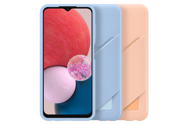 Samsung Galaxy A13 Card Slot Case, Peach