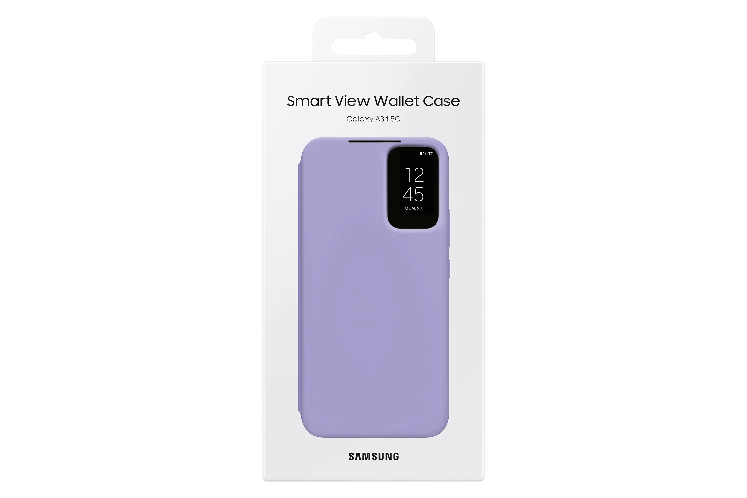 Samsung Galaxy A34 Smart View Wallet Case, Blueberry