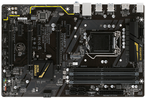 MK Gigabyte Z270P D3, ATX -emolevy