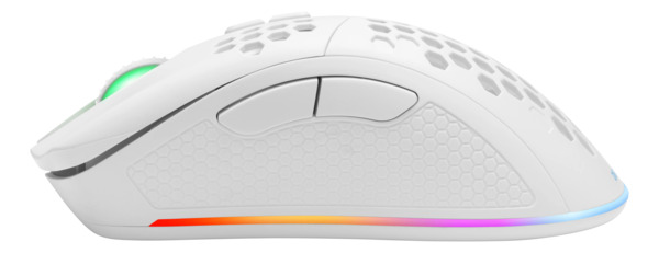 Deltaco Gaming White Line WM80 -wireless lightweight gaming mouse, white