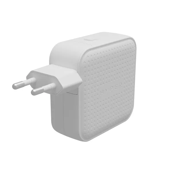 HyperJuice GaN 70W USB-C/USB-A Multiport - laddare, vit