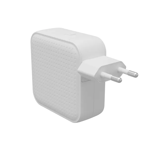 HyperJuice GaN 70W USB-C/USB-A Multiport - laddare, vit