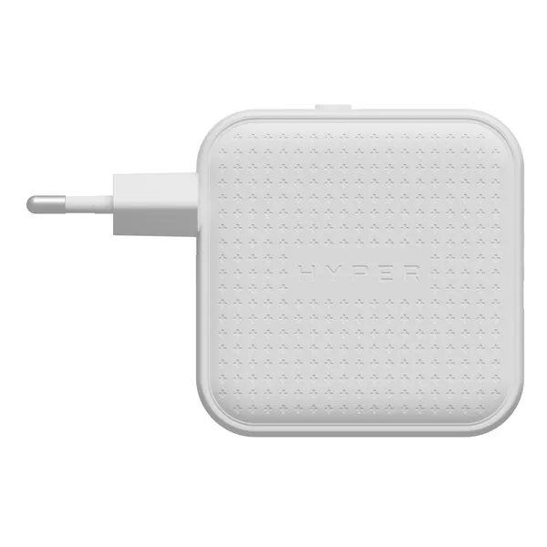 HyperJuice GaN 70W USB-C/USB-A Multiport - laddare, vit