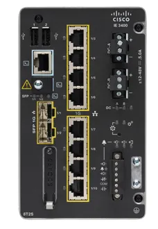 Catalyst IE3400 8 GE Copper and 2 GE SFP - (ei palautusoikeutta)