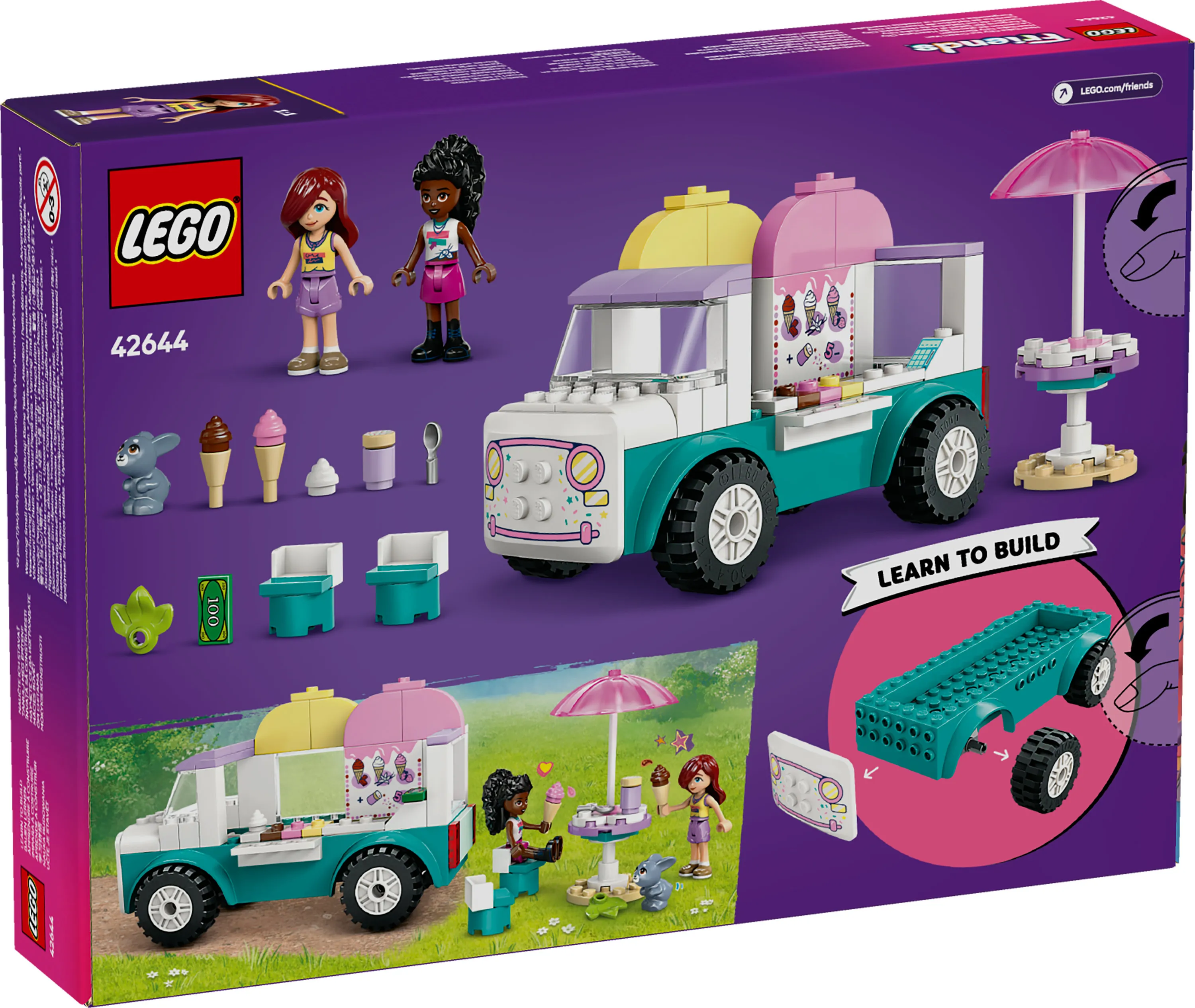 LEGO Friends Heartlake City Ice Cream Truck 42644