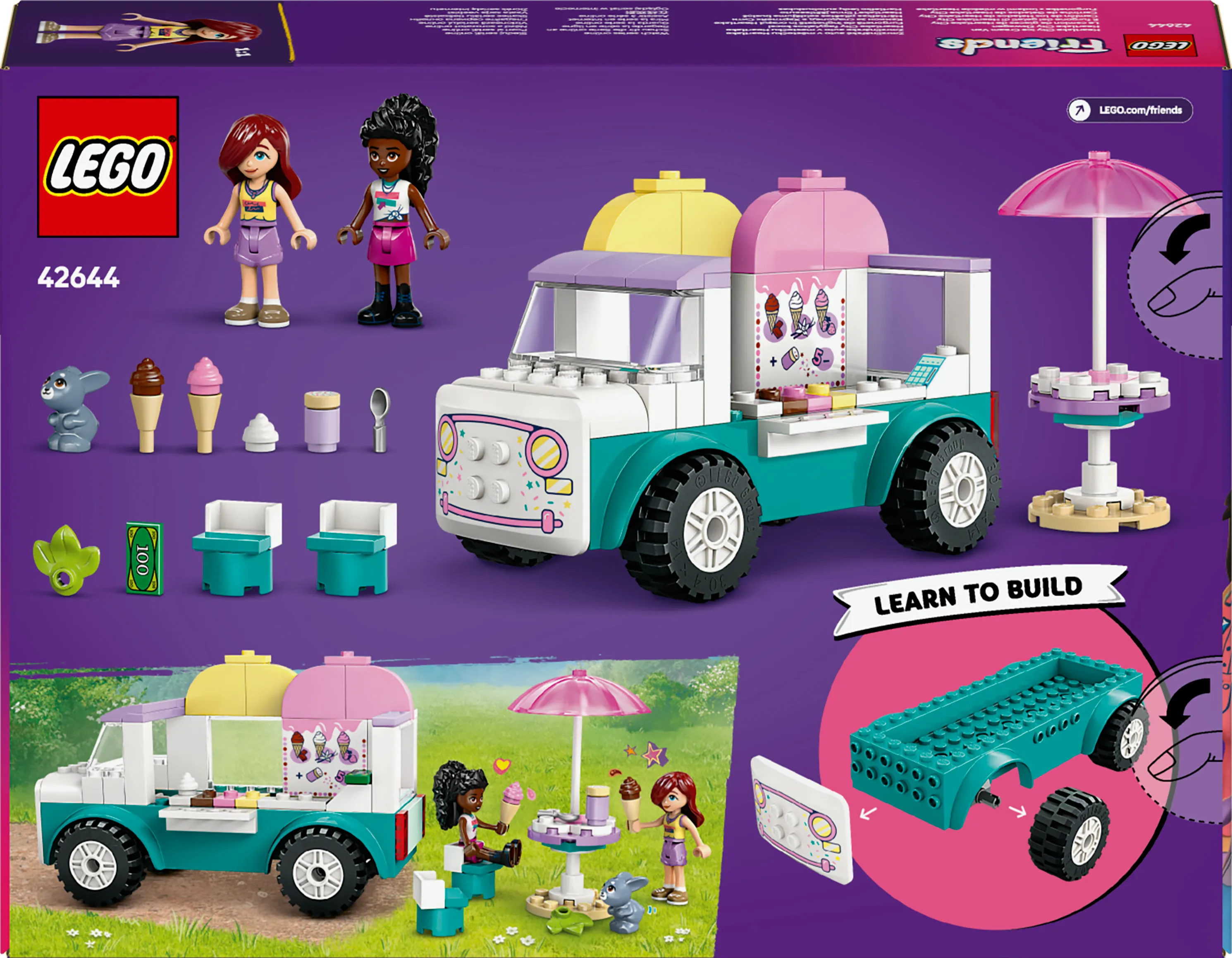 LEGO Friends Heartlake City Ice Cream Truck 42644