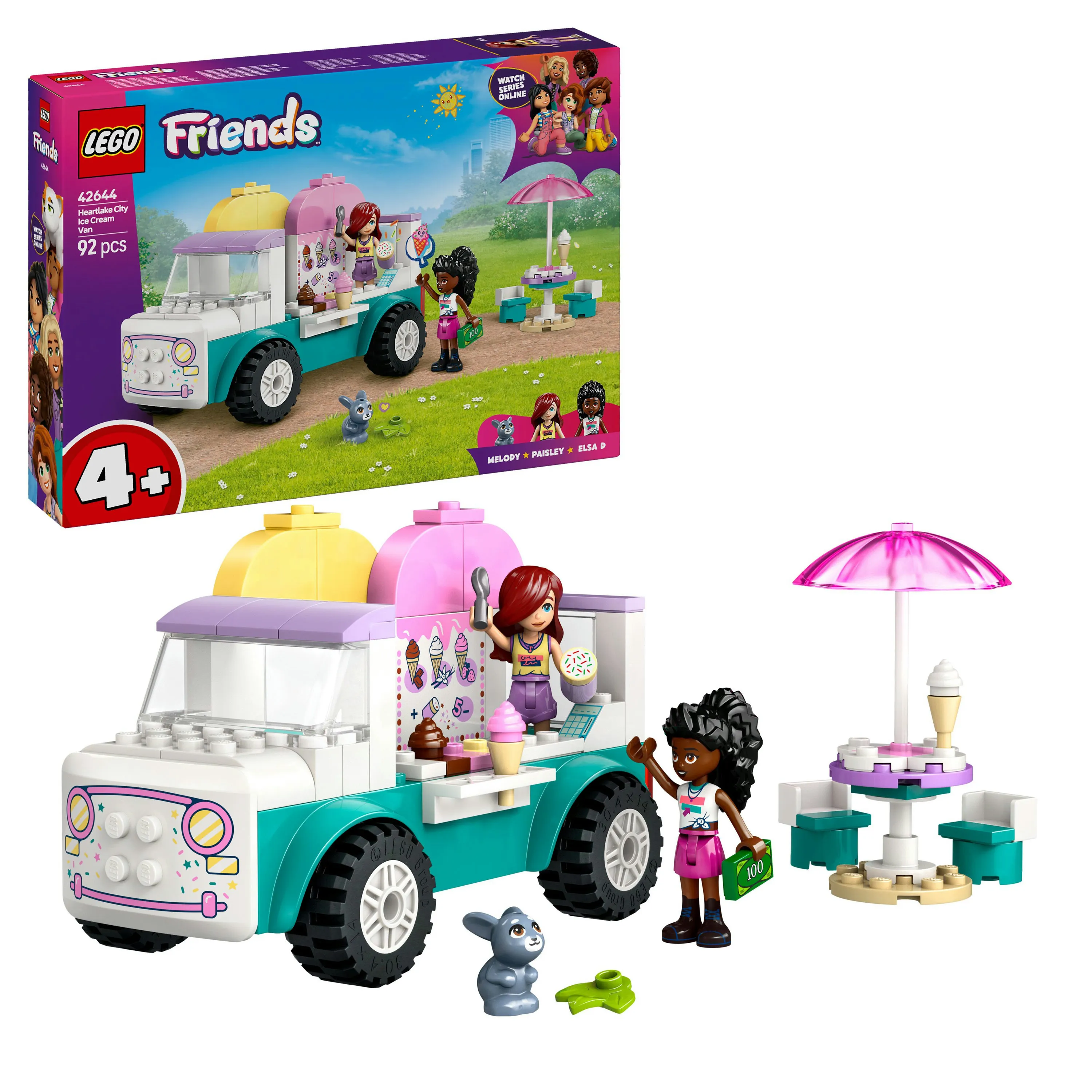 LEGO Friends Heartlake City Ice Cream Truck 42644