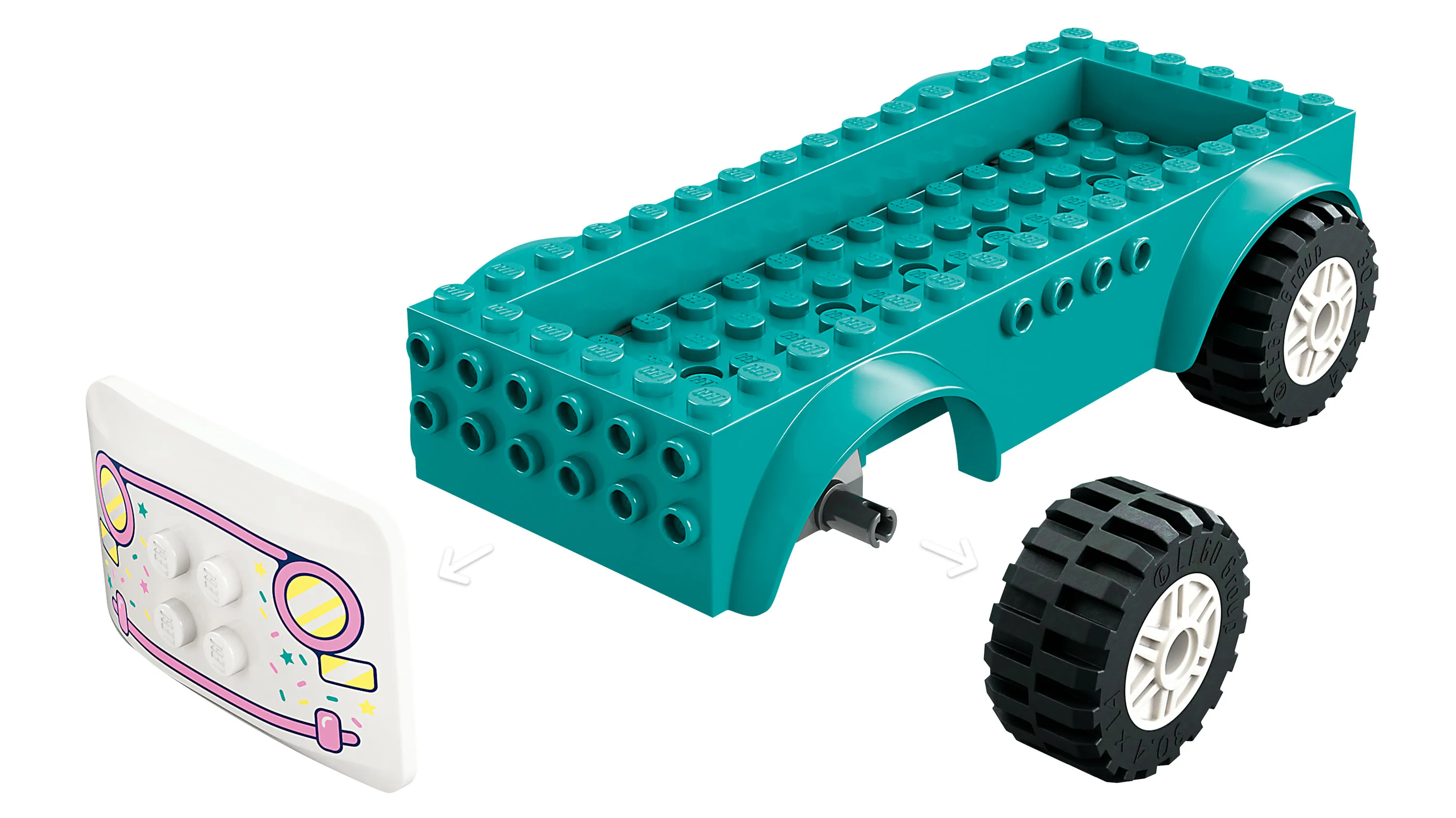 LEGO Friends Heartlake City Ice Cream Truck 42644