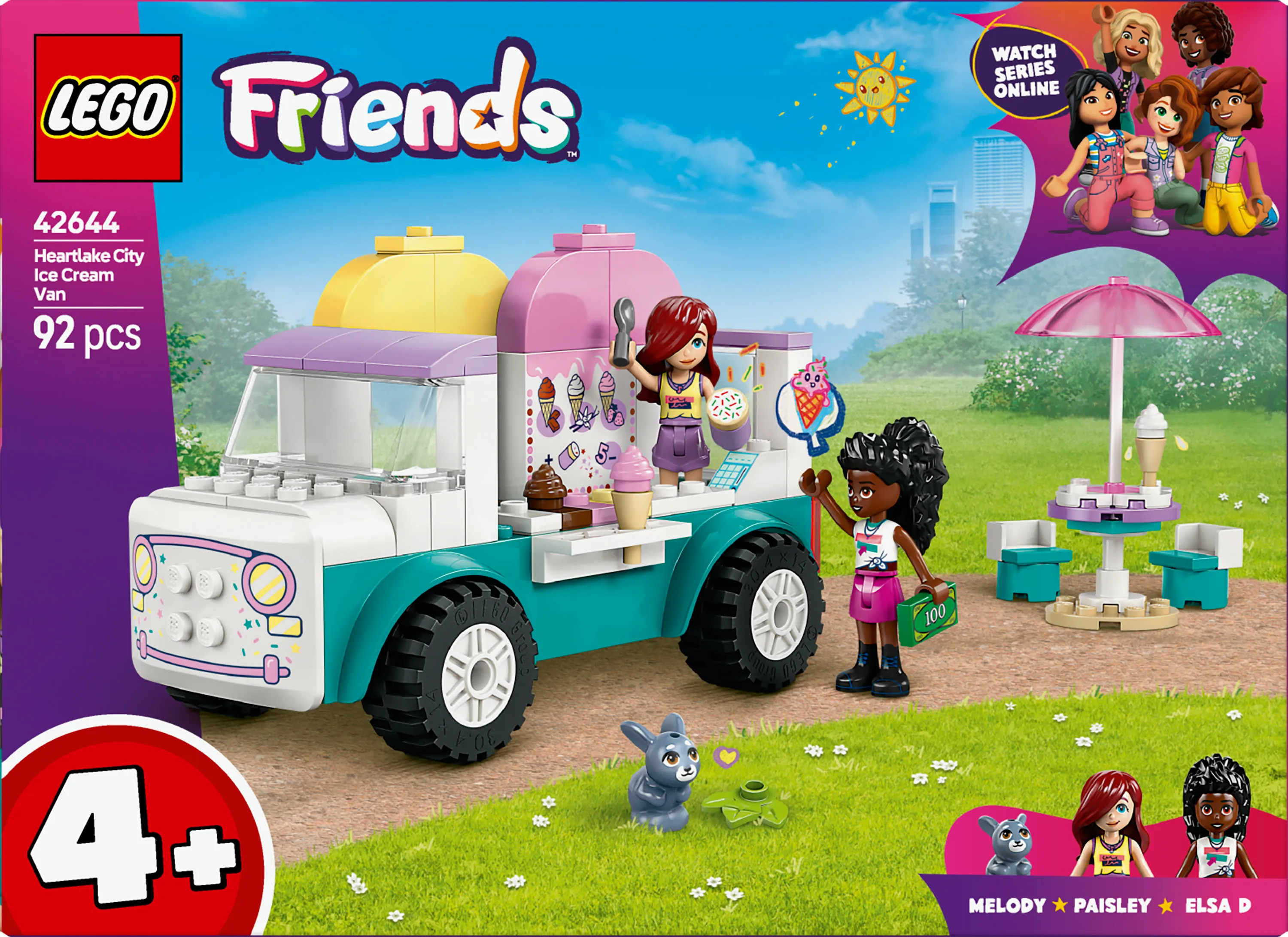 LEGO Friends Heartlake City Ice Cream Truck 42644