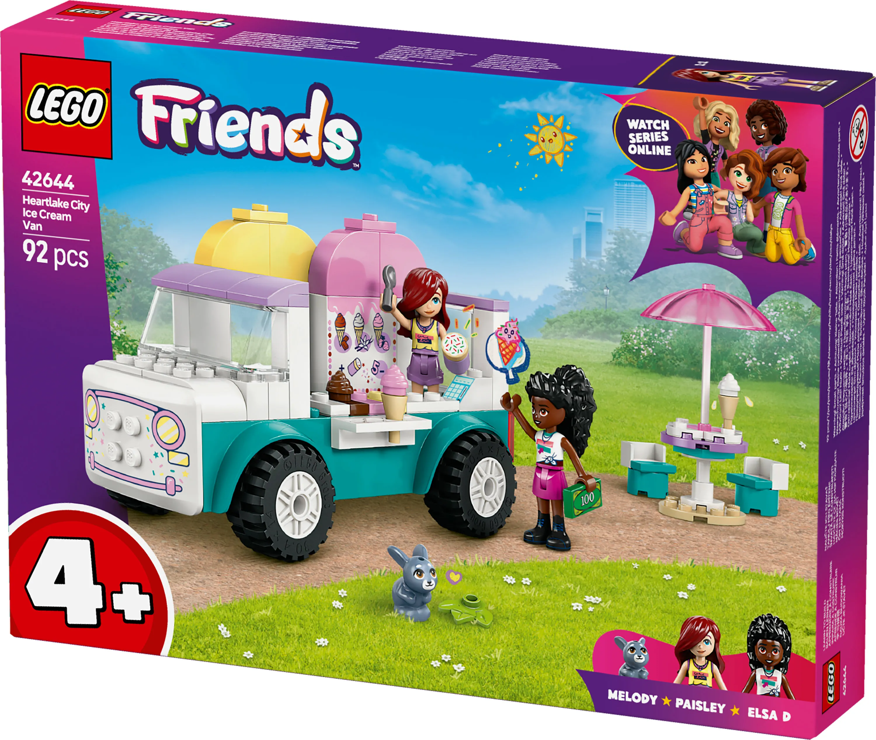 LEGO Friends Heartlake City Ice Cream Truck 42644