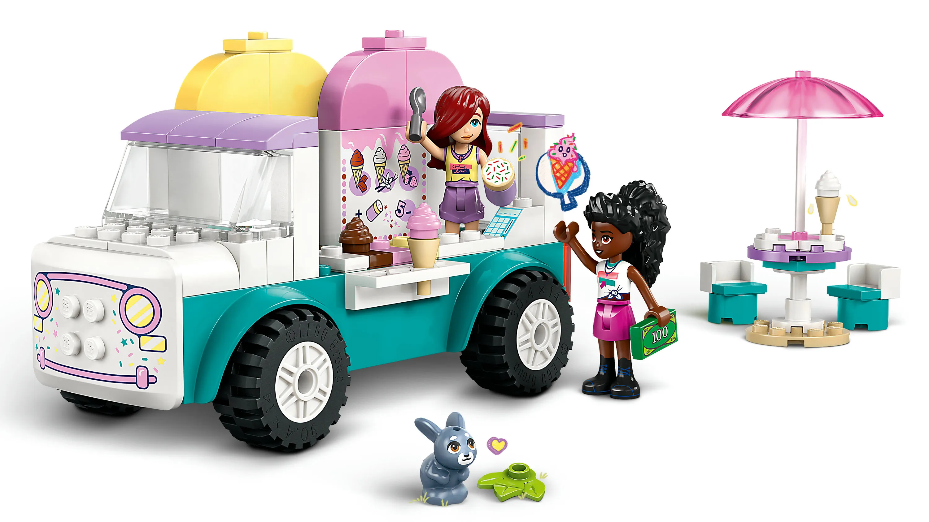 LEGO Friends Heartlake City Ice Cream Truck 42644