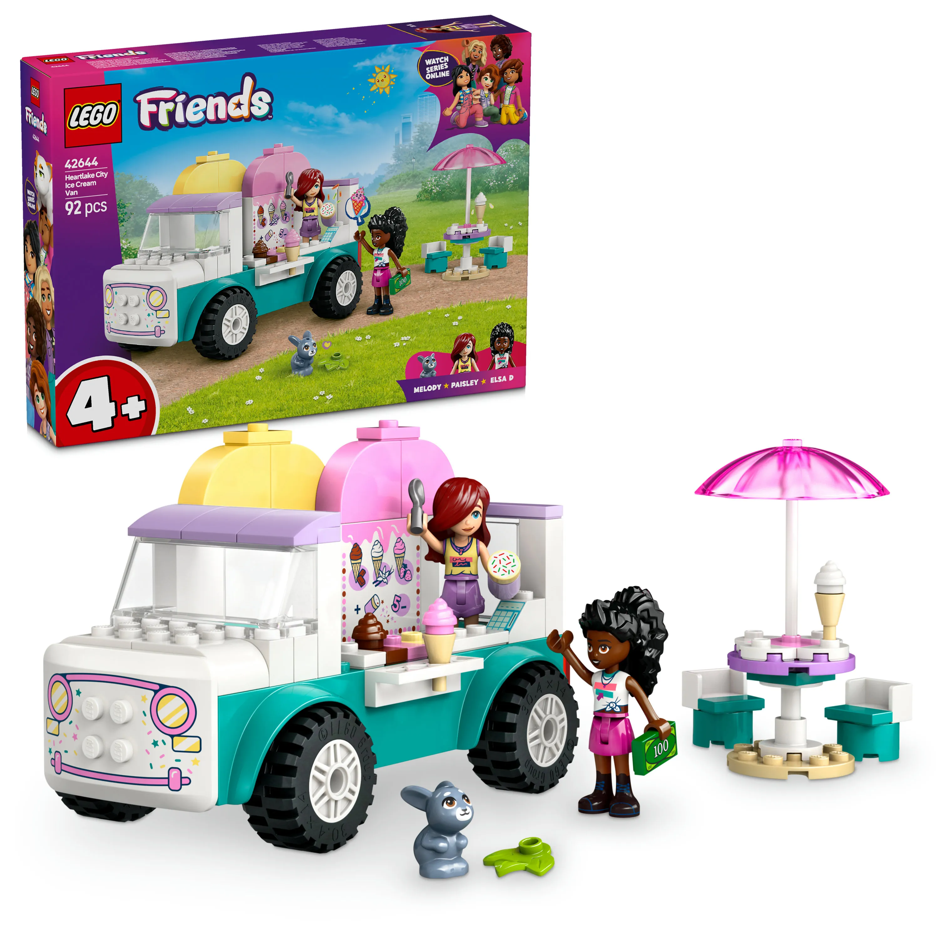 LEGO Friends Heartlake City Ice Cream Truck 42644