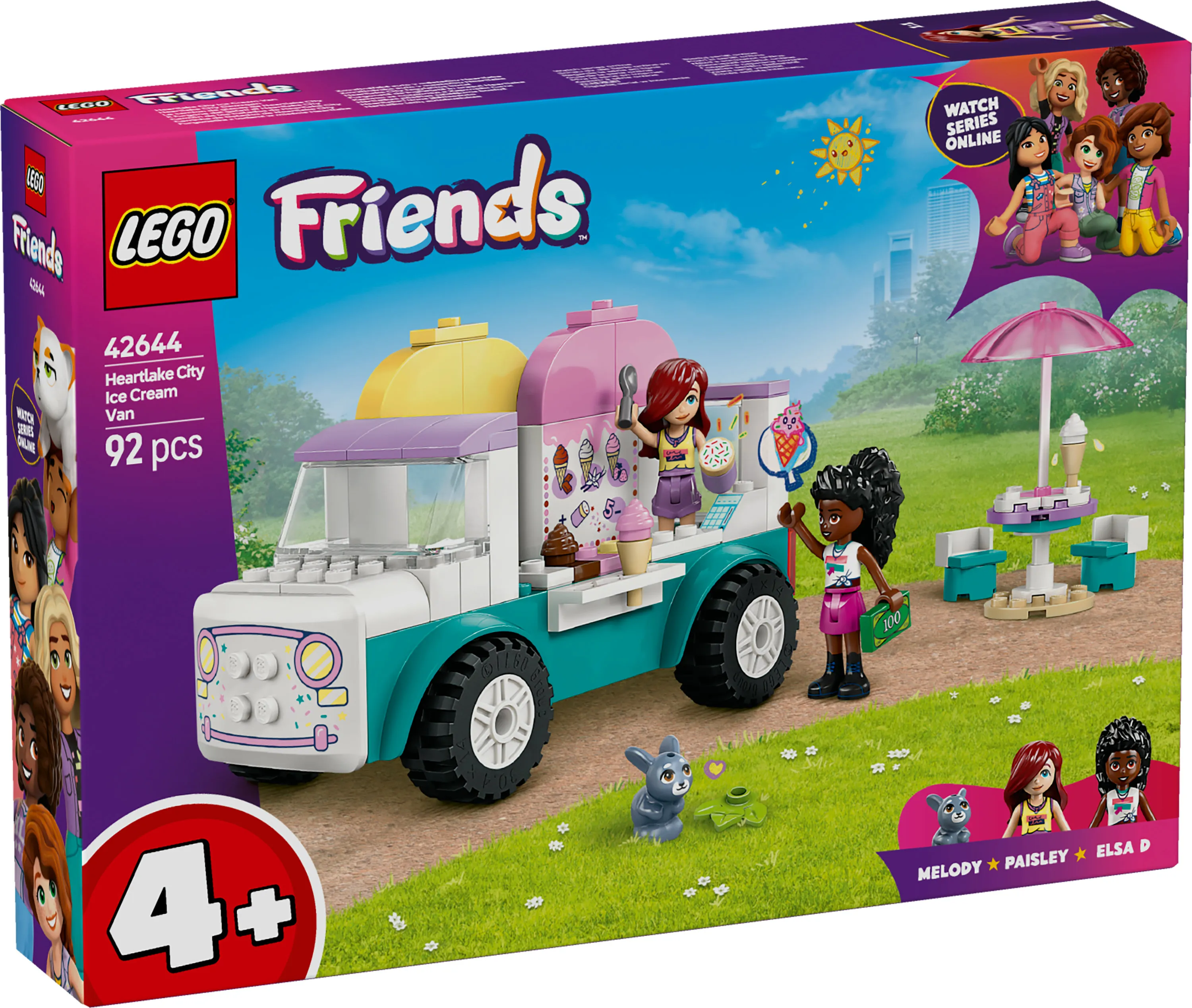 LEGO Friends Heartlake City Ice Cream Truck 42644