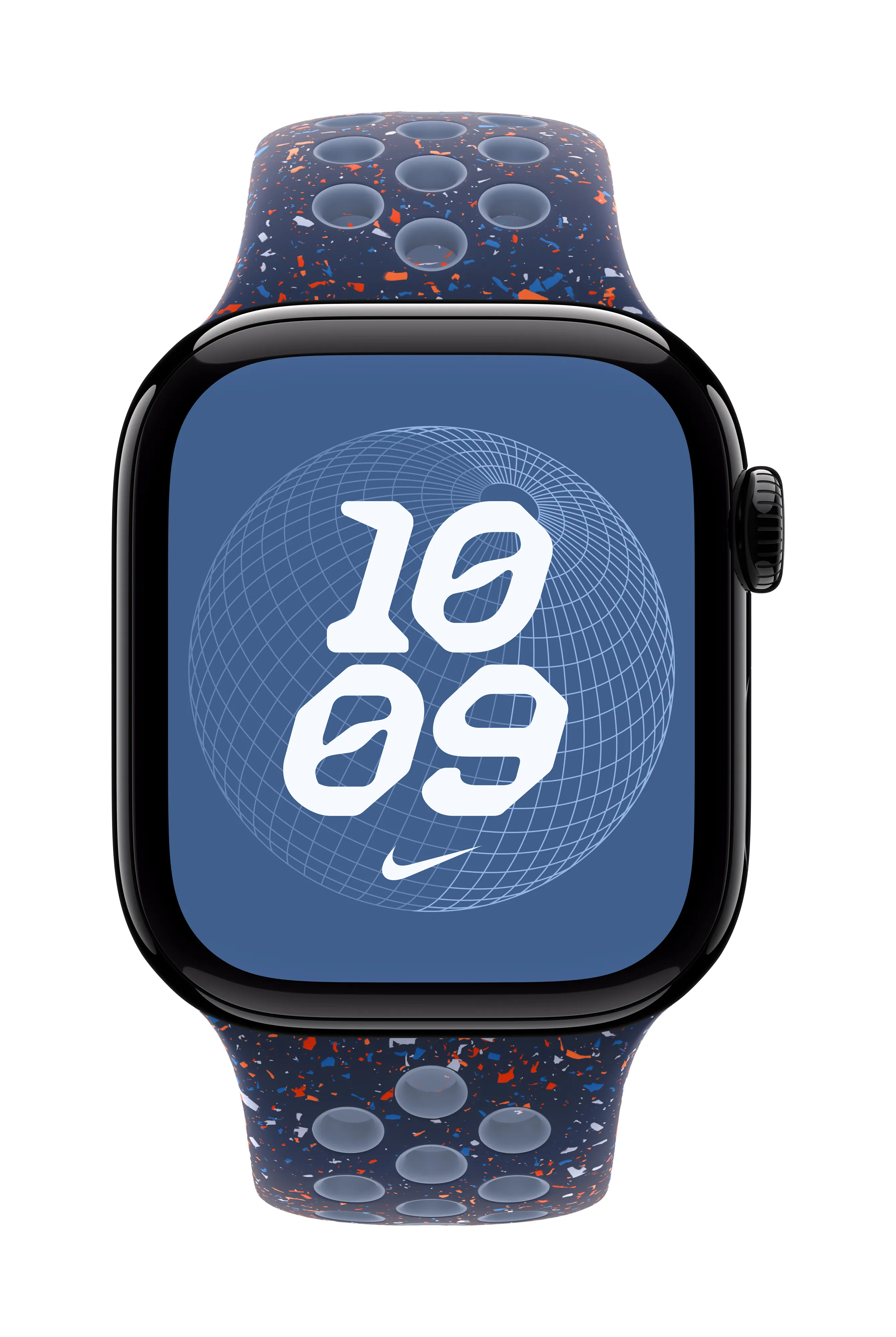 Apple Watch 42 mm Nike-sportband, blue ribbon, S/M