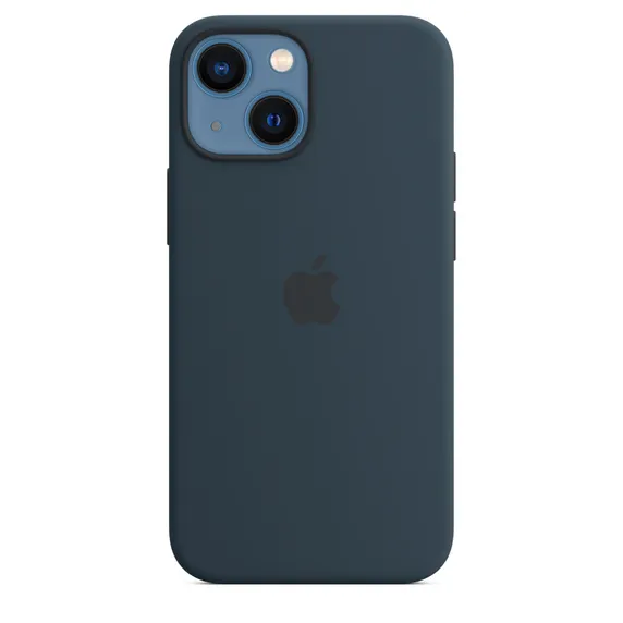 Apple iPhone 13 mini, MagSafe - silicone case, Abyss Blue
