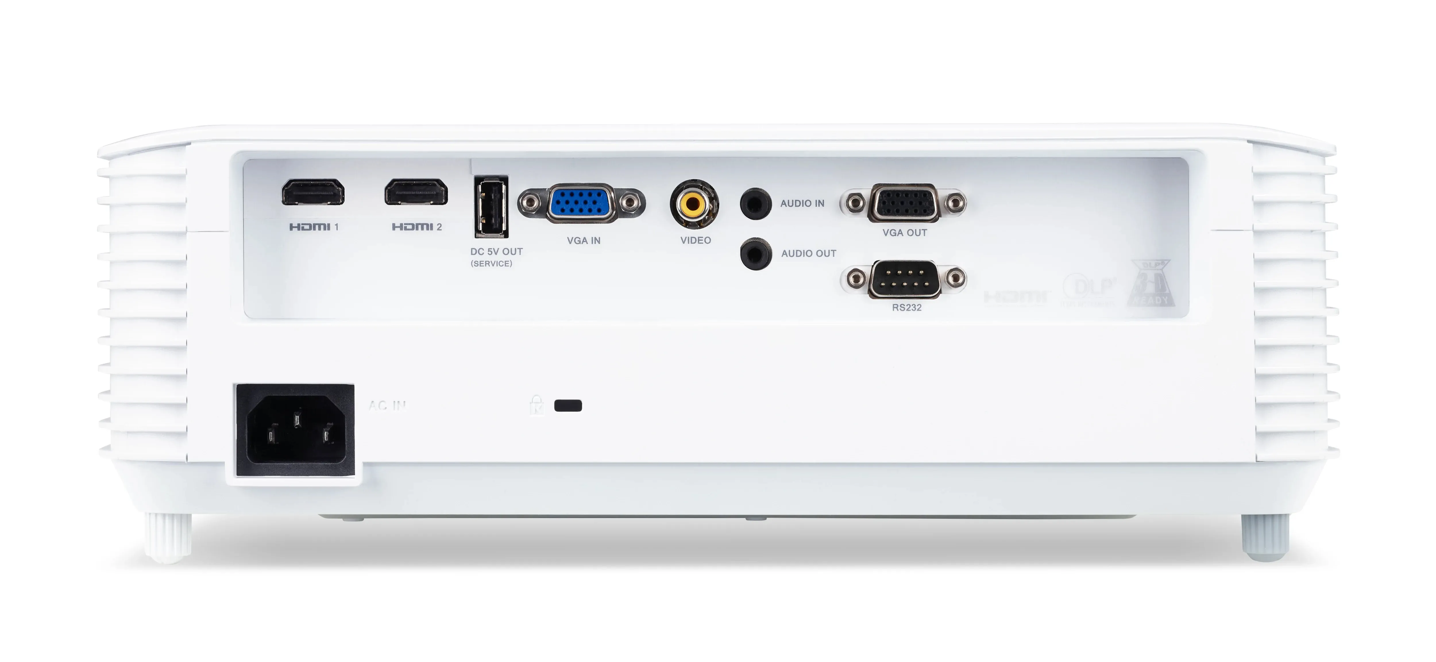 Acer MR.JY711.001 Short-throw DLP Full HD 4000 ANSI lm Projector, White