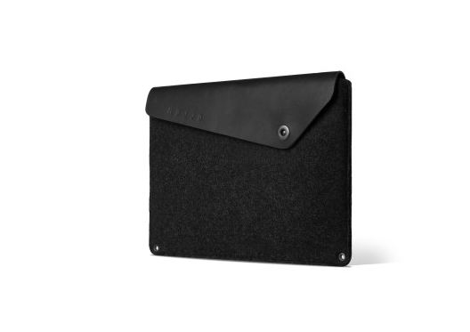Mujjo Sleeve suojatasku 12" Macbook, musta